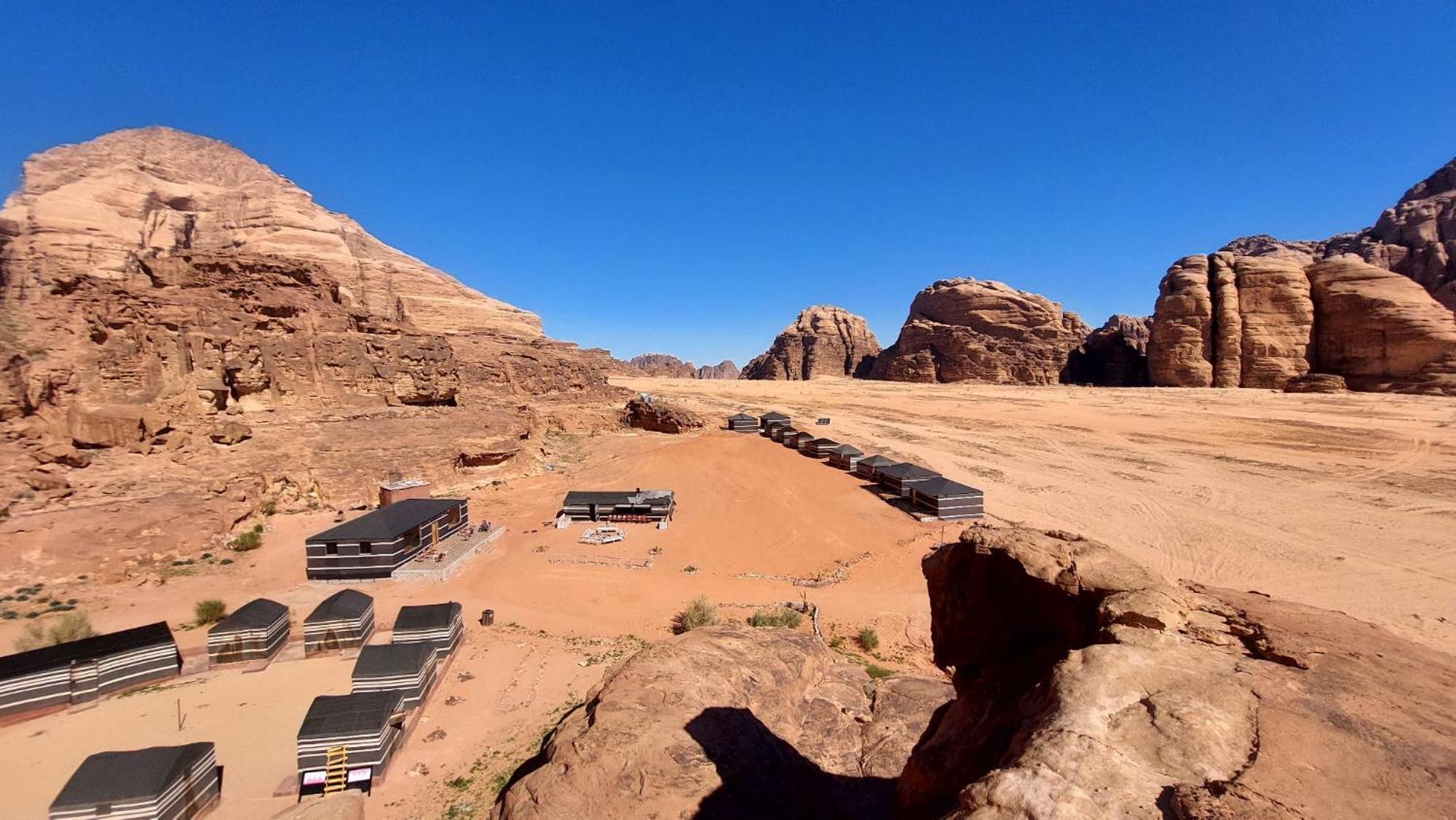 Beduin Star Trail Camp Bed & Breakfast Wadi Rum Exterior photo