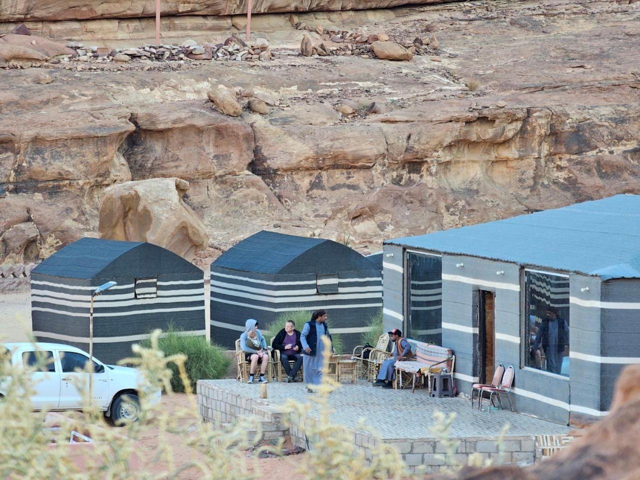 Beduin Star Trail Camp Bed & Breakfast Wadi Rum Exterior photo