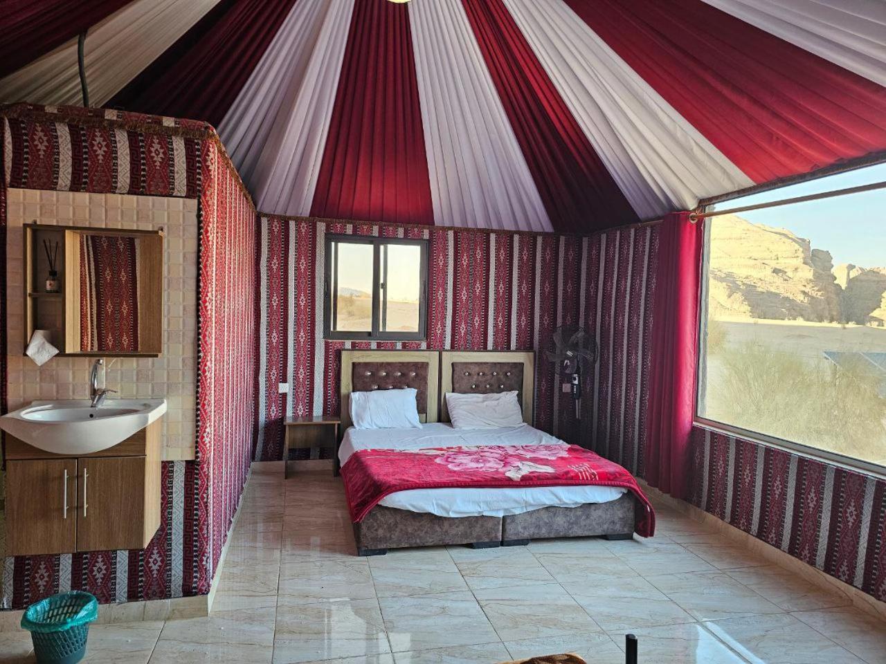 Beduin Star Trail Camp Bed & Breakfast Wadi Rum Exterior photo