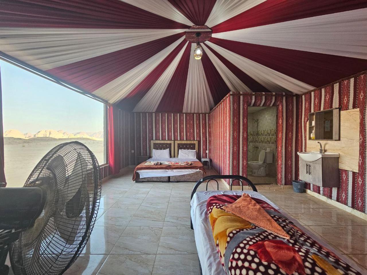 Beduin Star Trail Camp Bed & Breakfast Wadi Rum Exterior photo