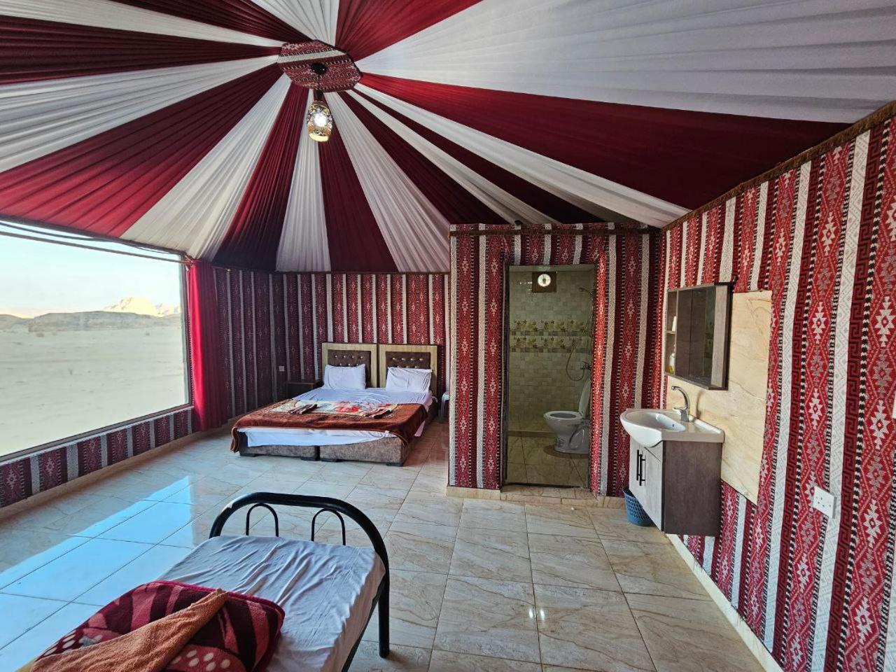 Beduin Star Trail Camp Bed & Breakfast Wadi Rum Exterior photo