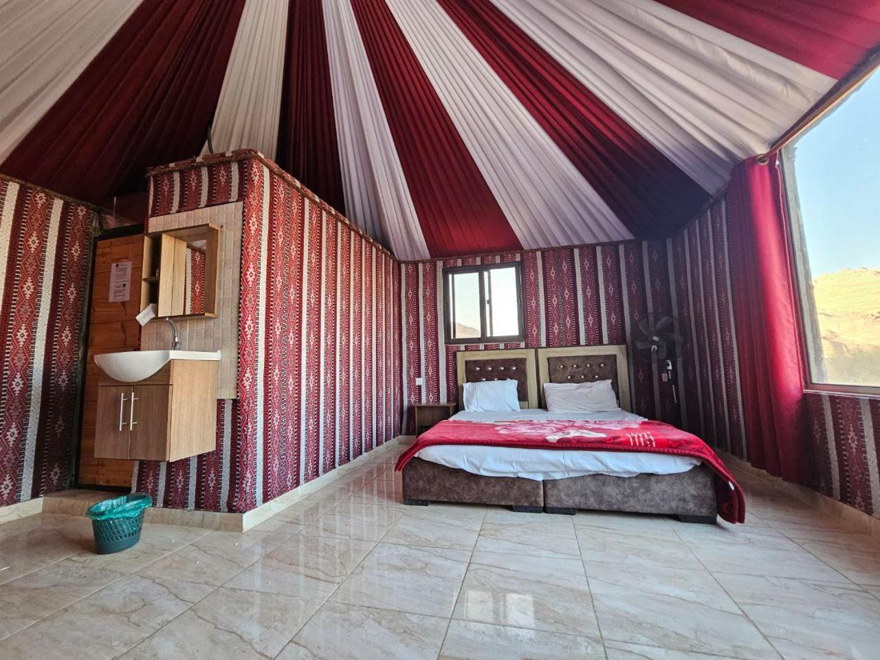 Beduin Star Trail Camp Bed & Breakfast Wadi Rum Exterior photo