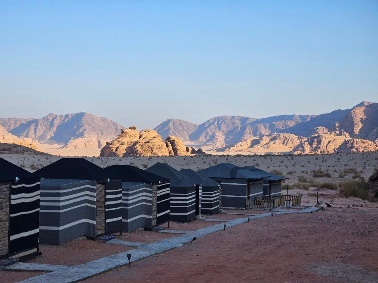 Beduin Star Trail Camp Bed & Breakfast Wadi Rum Exterior photo