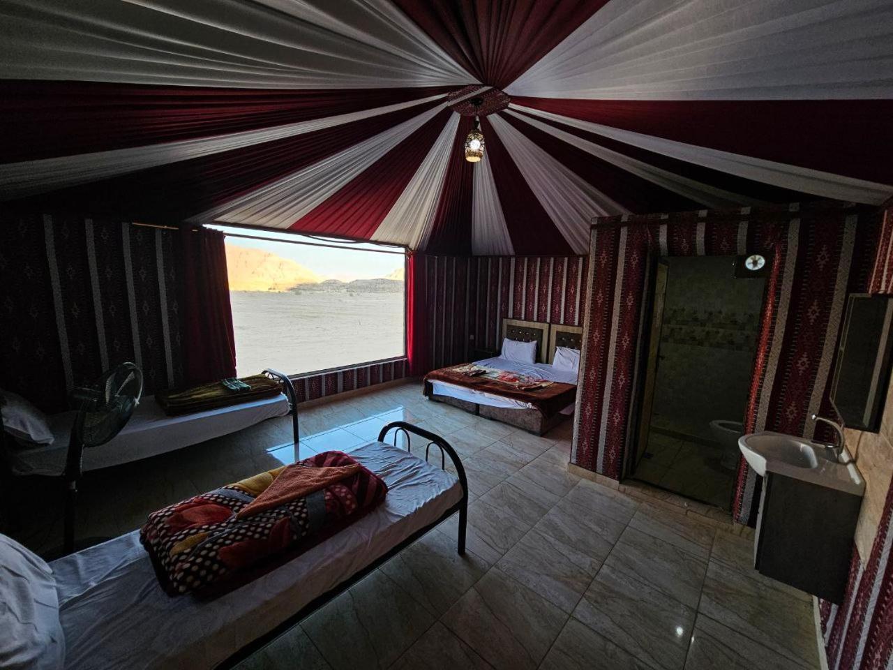 Beduin Star Trail Camp Bed & Breakfast Wadi Rum Exterior photo