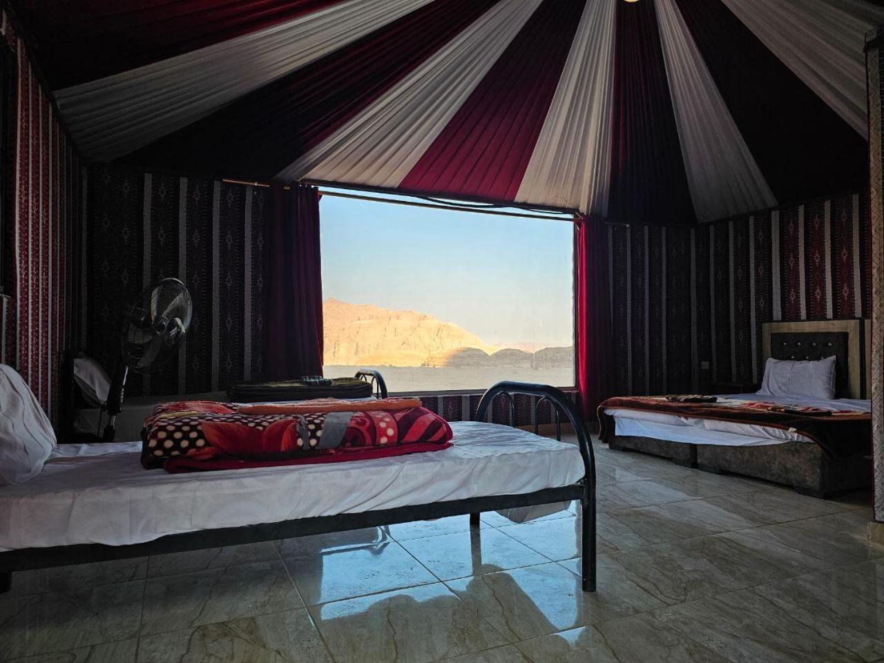 Beduin Star Trail Camp Bed & Breakfast Wadi Rum Exterior photo